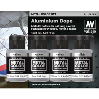 Aluminium Dope Metal Colour Set