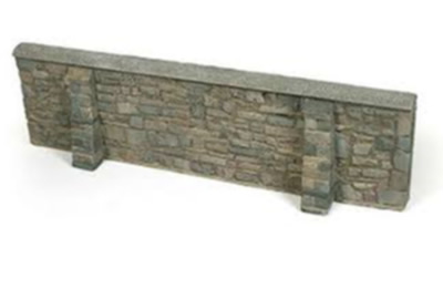 Normandy Village Wall 24x7cm