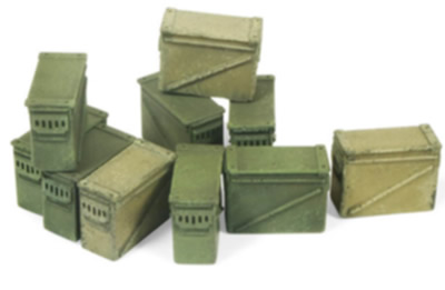 Scenics: Large Ammo Boxes 12.7mm