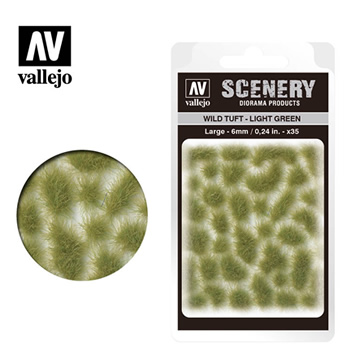 Light Green Wild Tuft 6mm Light Green Wild Tuft 6mm