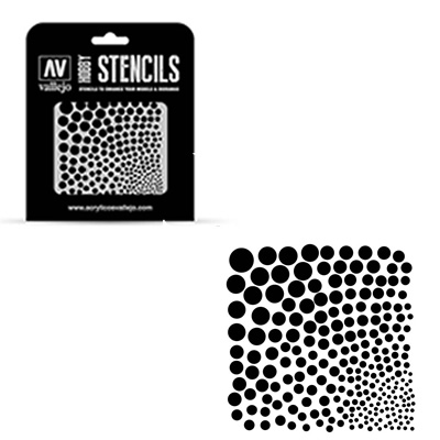 Circle Textures Stencil