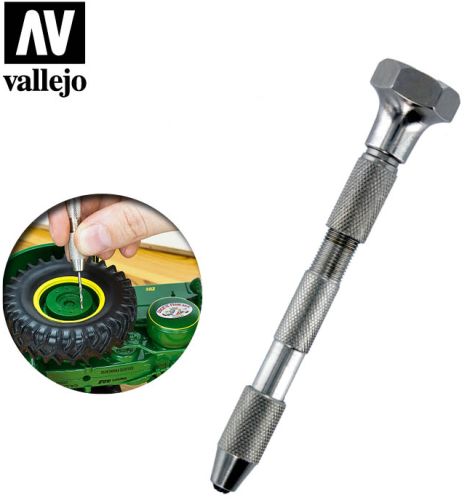 Pin Vice Double Ended Swivel Top