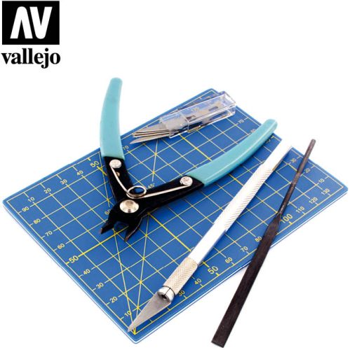 9pce Plastic Modelling Tool set