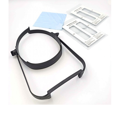 Lightweight Headband Magnifier with 4 lenses