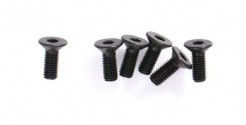 3x8 Flat Head Hex Screws (6)