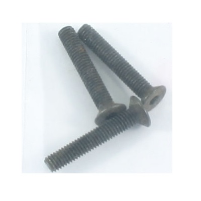 3x18 Flat Head Hex Screws (3) Countersunk