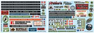 HO Modulars Decal Set H