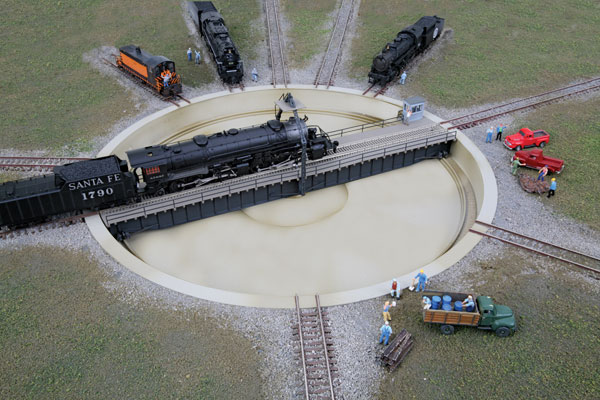 N Scale 130' Turntable