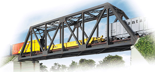 HO Single-Track Railroad Truss Bridge
