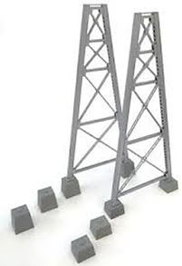 HO Steel Bridge Tower