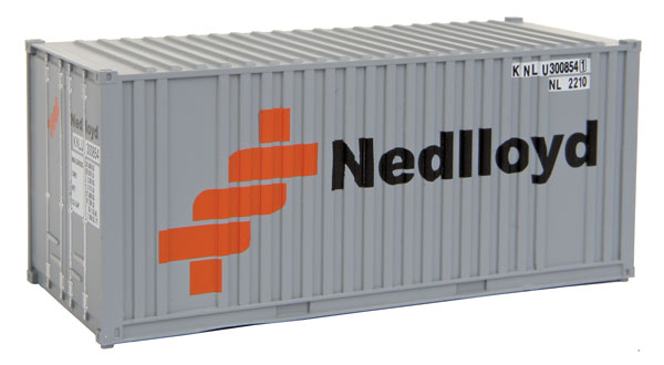 HO 20' Container w/Flatpanel