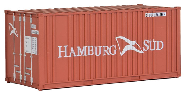 20' Rib Container Hamburg Sud