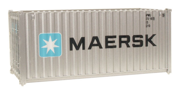 20' Corrugated Container-MAERSK HO Scal 