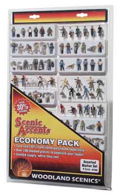 N Assorted Worker Set (Economy)