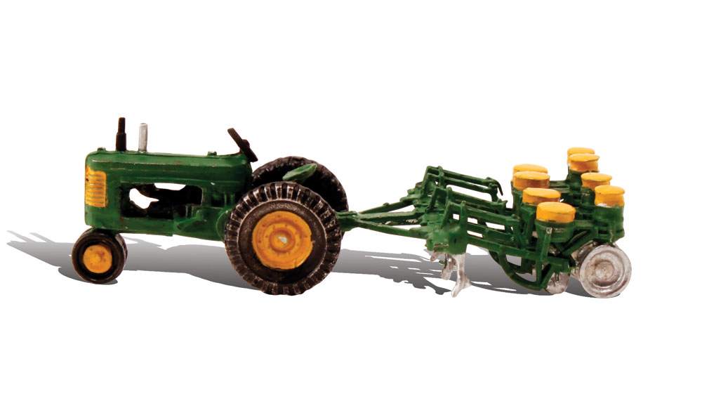 HO Tractor and Planter