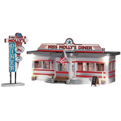 HO Miss Molly's Diner