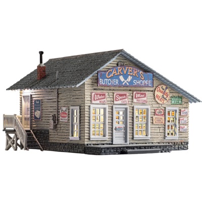 HO Carver's Butcher Shop