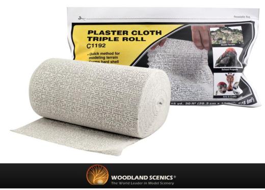Plaster Cloth Triple Roll 30sq ft 