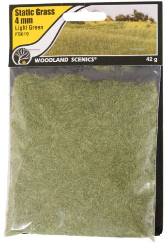 4mm Light Green Static Grass