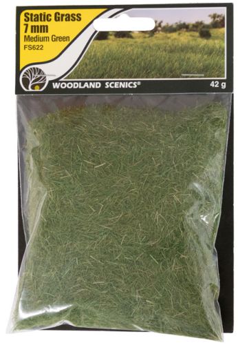 7mm Medium Green Static Grass