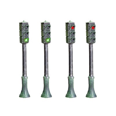 HO Pedestal Traffic Lights