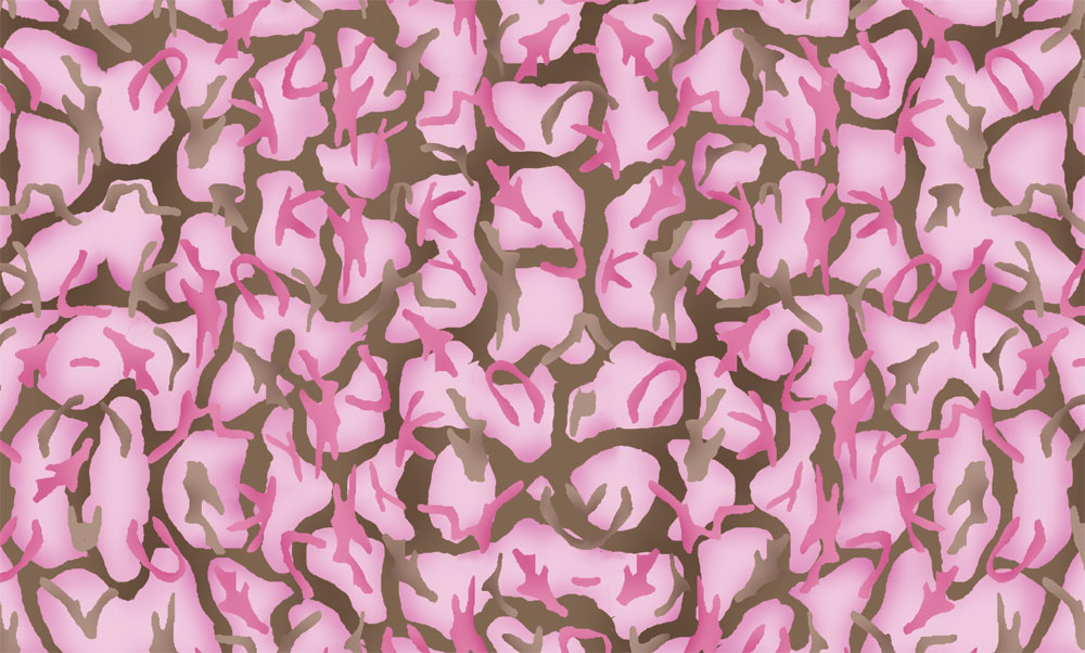 Pink Camo Custom Transfer