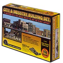 City & Industry HO Building Set