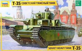 1/35 T-35 Soviet Heavy Tank