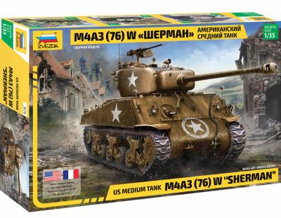 1/35 M4A3 (76) W Sherman US Medium Tank