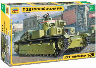 1/35 T-28 Soviet Medium Tank 1/35 T-28 Soviet Medium Tank