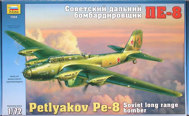 1/144 PE-8 Soviet Liong Range Bomber
