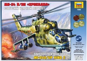 1/72 Mil Mi-24 V/VP Hind E Soviet attack
