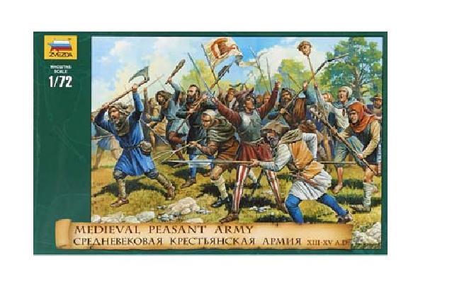 1/72 Medieval Peasant Army